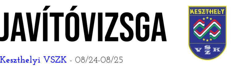 JAVÍTÓVIZSGA