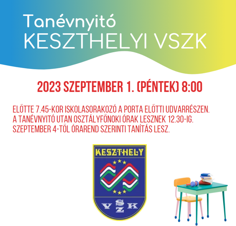 Tanévnyitó