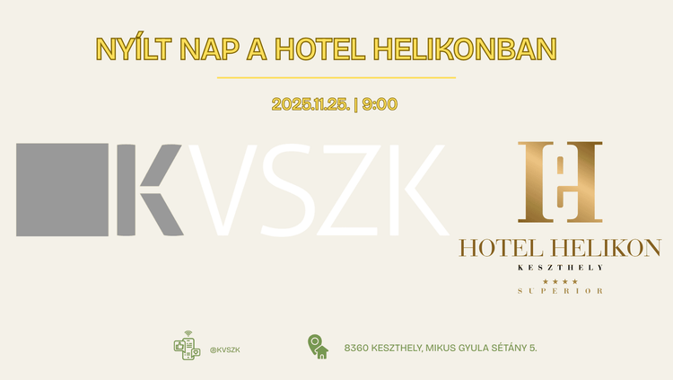 NYÍLT NAP A HELIKONBAN